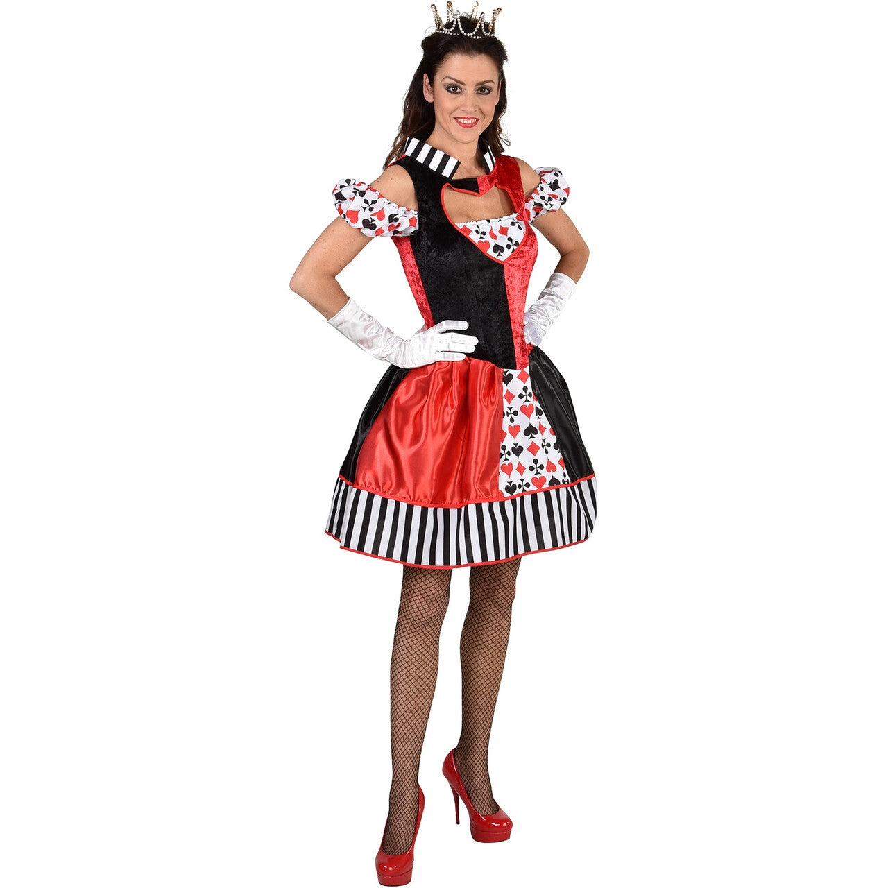Op deze afbeelding zie je een Kostuums, van het merk Magic By Freddy's. Gestolen Harten Jaagster Spelonka Vrouw Kostuum