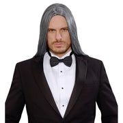 Op deze afbeelding zie je een Accessoires, van het merk Widmann. Pruik Gothic Victor Grijs