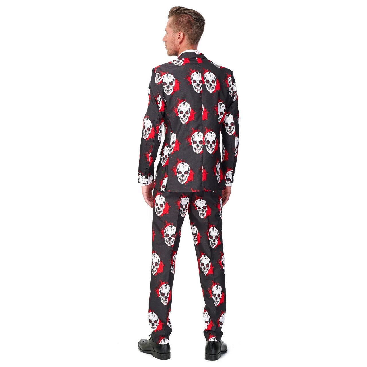 Op deze afbeelding zie je een Kostuums, van het merk Suitmeister. Halloween Honey Skulls Blood Suitmeister Kostuum Man