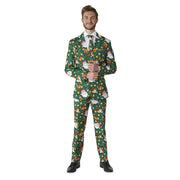 Op deze afbeelding zie je een Kostuums, van het merk Suitmeister. Santa Elves Green Helpers Man Kostuum