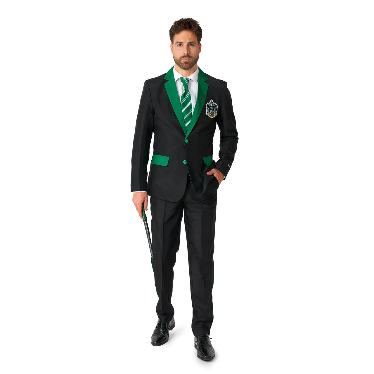 Op deze afbeelding zie je een Kostuums, van het merk Suitmeister. Harry Potter Business School Man Kostuum