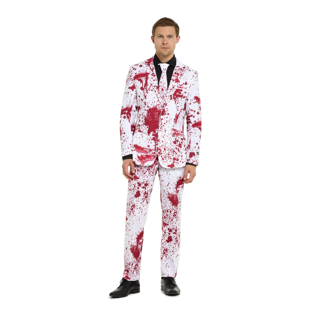Op deze afbeelding zie je een Kostuums, van het merk Suitmeister. Murder On The Dancefloor Man Kostuum