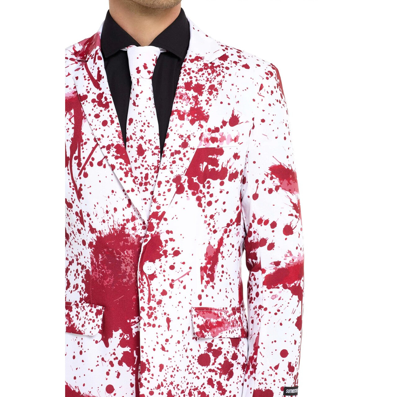 Op deze afbeelding zie je een Kostuums, van het merk Suitmeister. Murder On The Dancefloor Man Kostuum