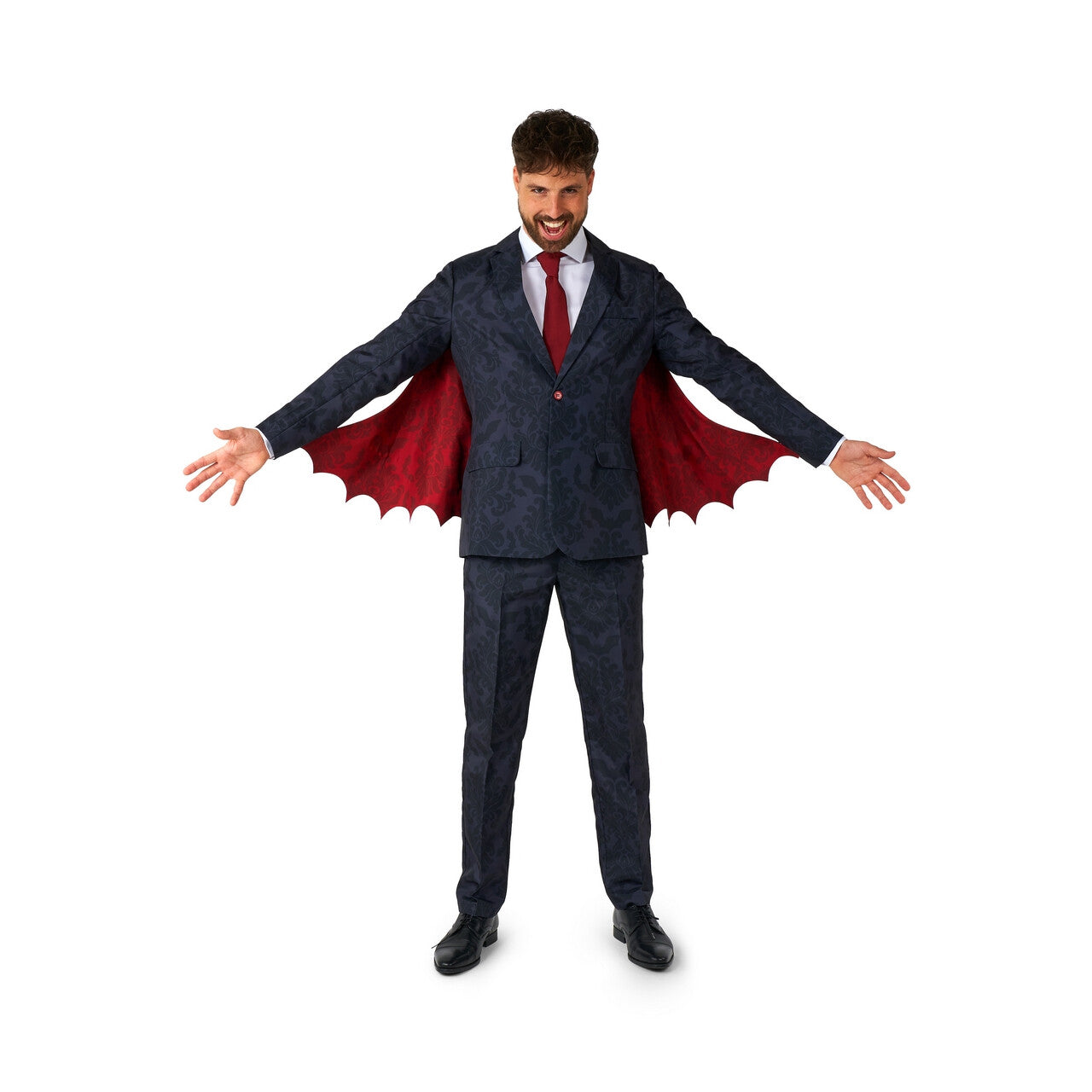 Op deze afbeelding zie je een Kostuums, van het merk Suitmeister. Vicoriaanse Deftige Dracula Vladimir Man Kostuum