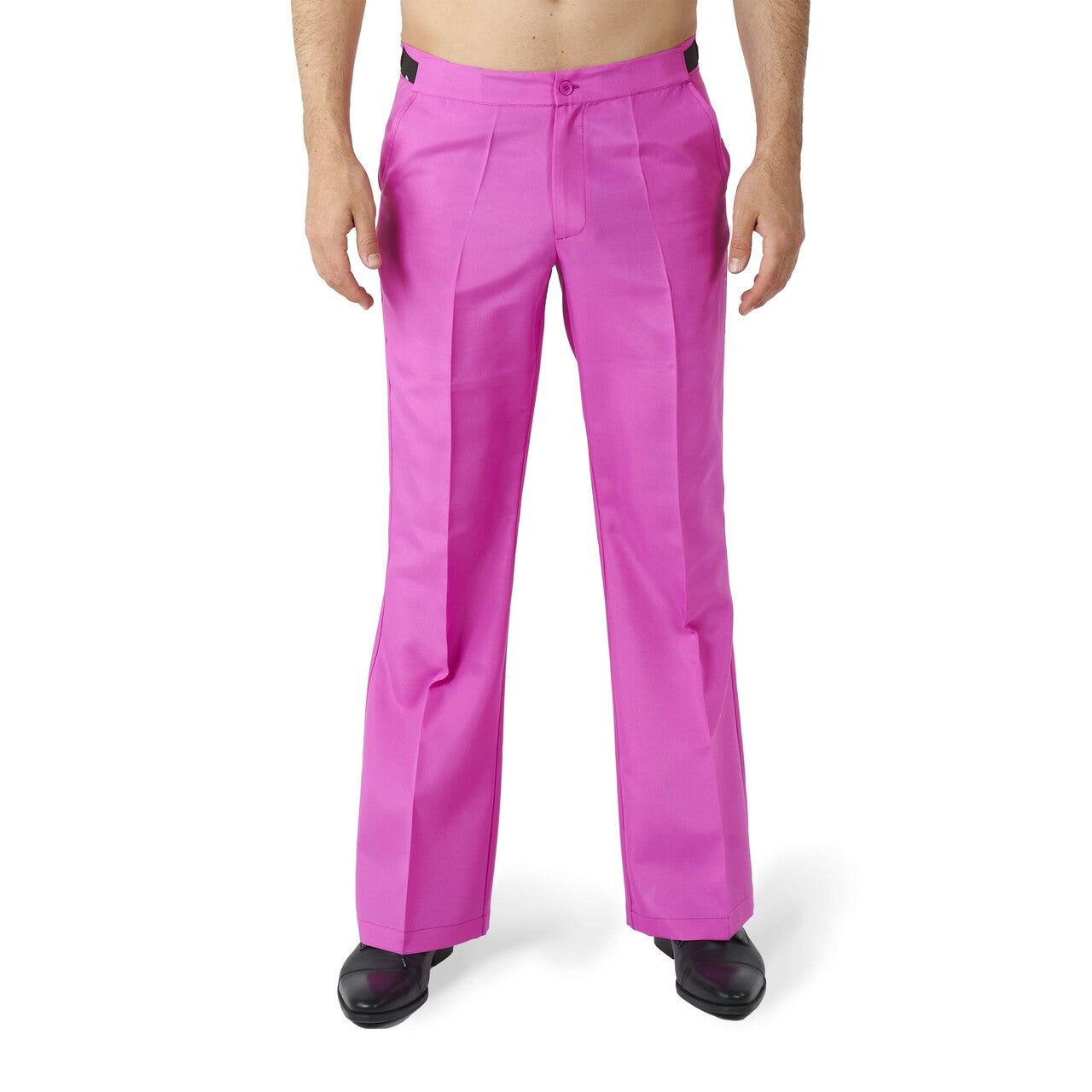 Op deze afbeelding zie je een Kostuums, van het merk Suitmeister. Disco Suit Pink Man Kostuum