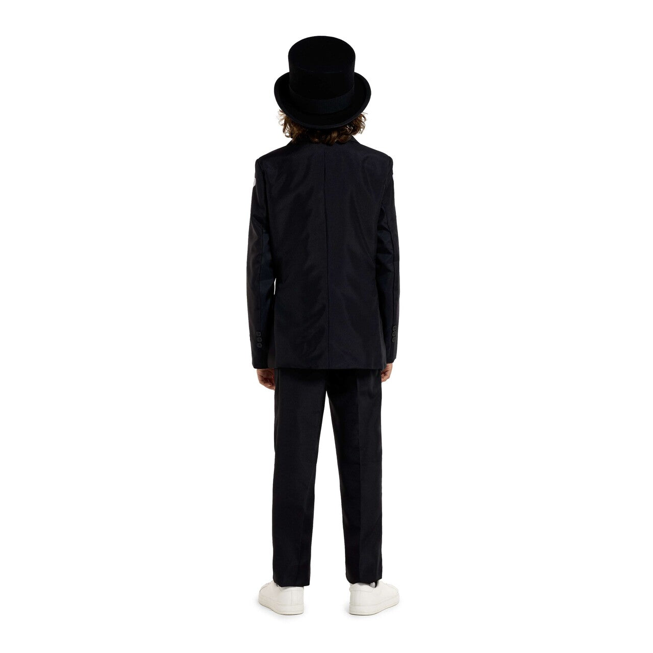 Op deze afbeelding zie je een Kostuums, van het merk Suitmeister. Boys Skeleton Grunge Black Jongen