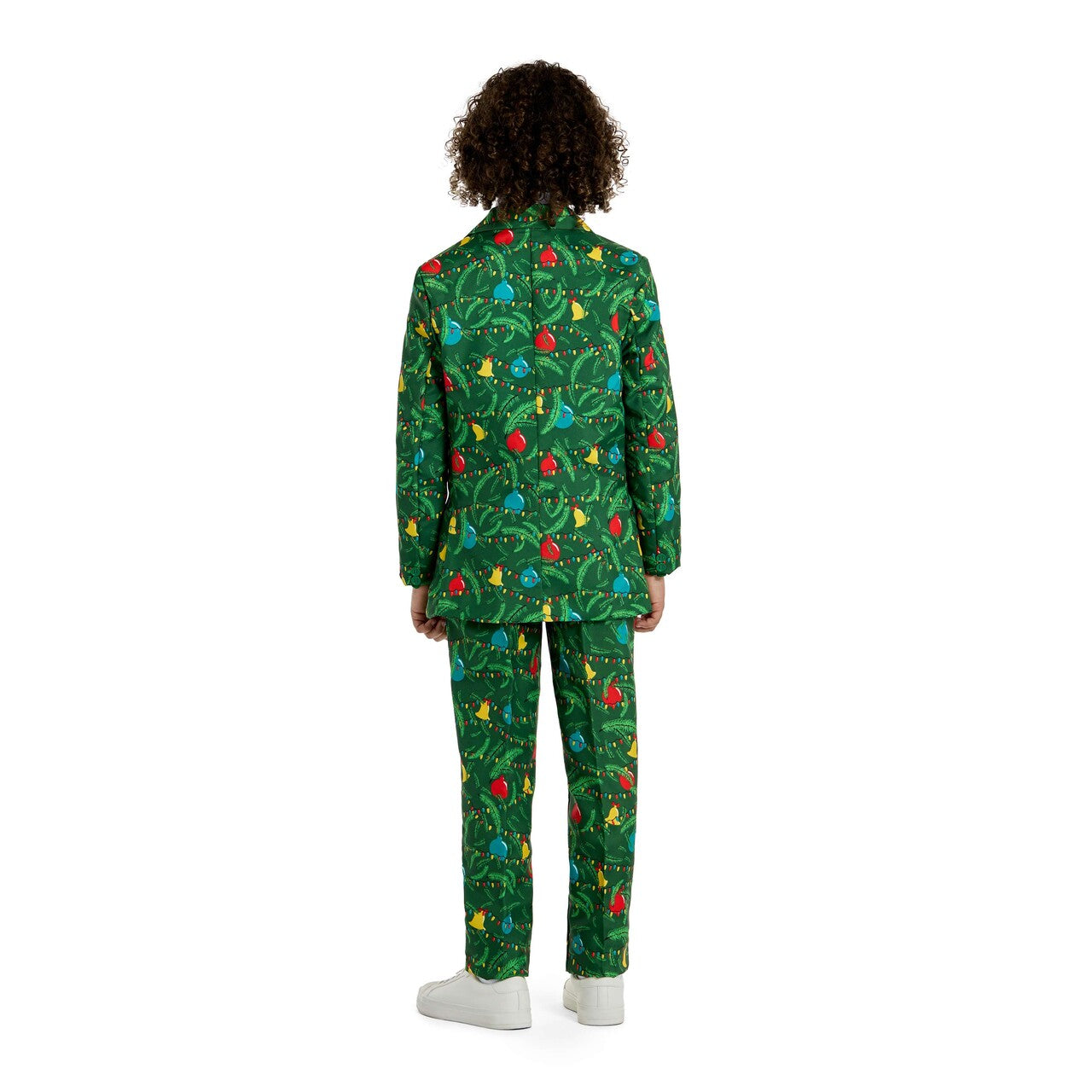 Op deze afbeelding zie je een Kostuums, van het merk Suitmeister. Boys Christmas Green Tree - Light Up Jongen Kostuum