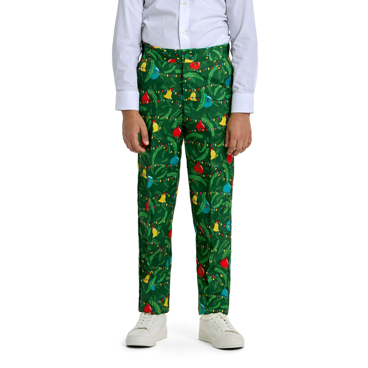 Op deze afbeelding zie je een Kostuums, van het merk Suitmeister. Boys Christmas Green Tree - Light Up Jongen Kostuum