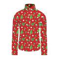 Boys Xmas Boom Rood Blouse Jongen
