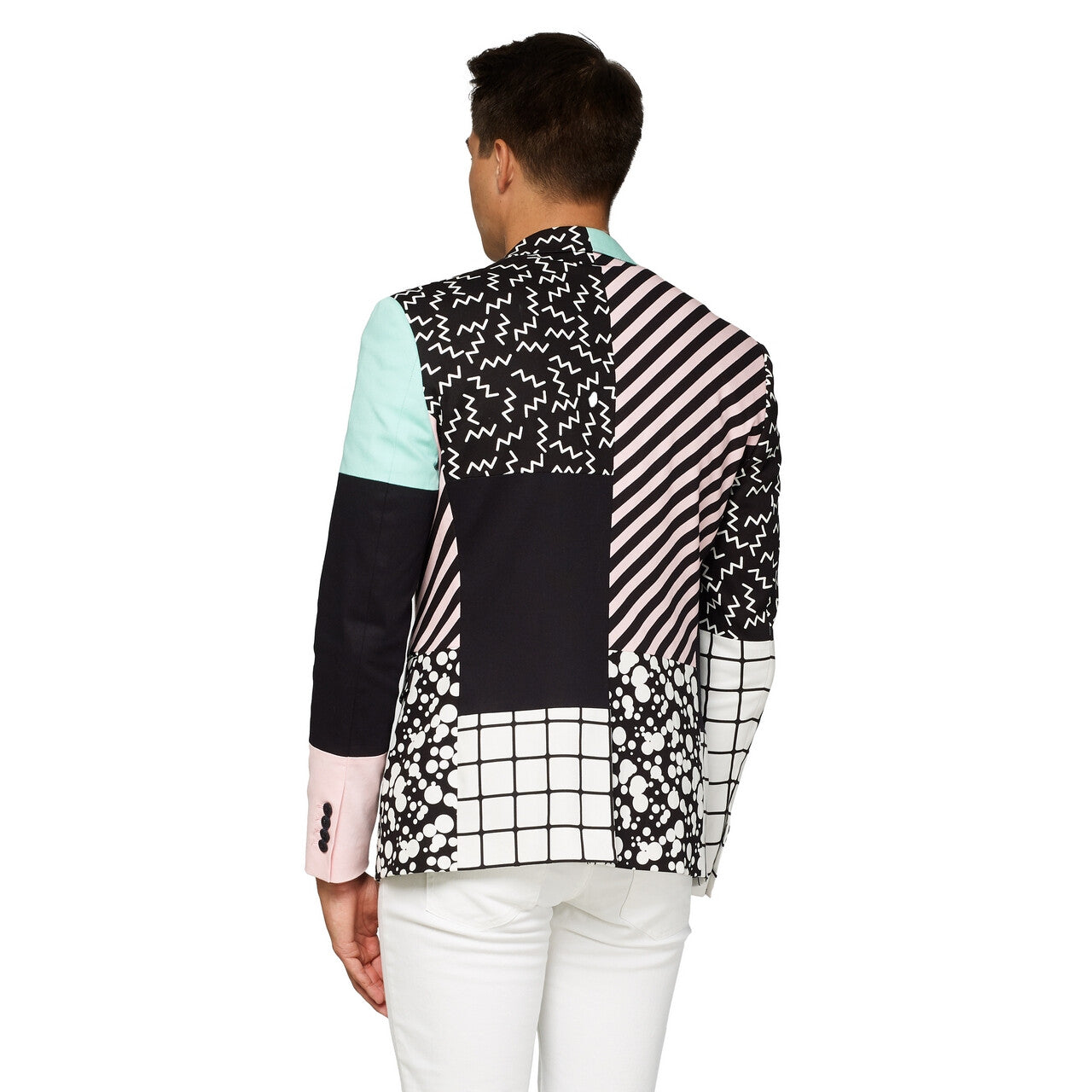 Op deze afbeelding zie je een Kostuums, van het merk Opposuits. Cut En Sew Modieuze Blazer Man