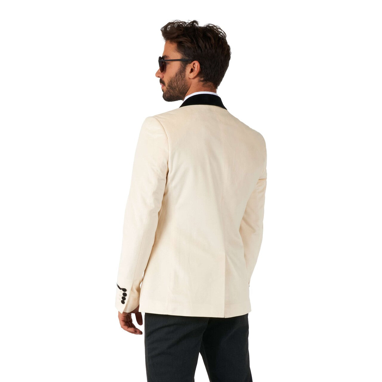 Op deze afbeelding zie je een Kostuums, van het merk Opposuits. Dinner Jacket - Ivory Champagne Man Kostuum