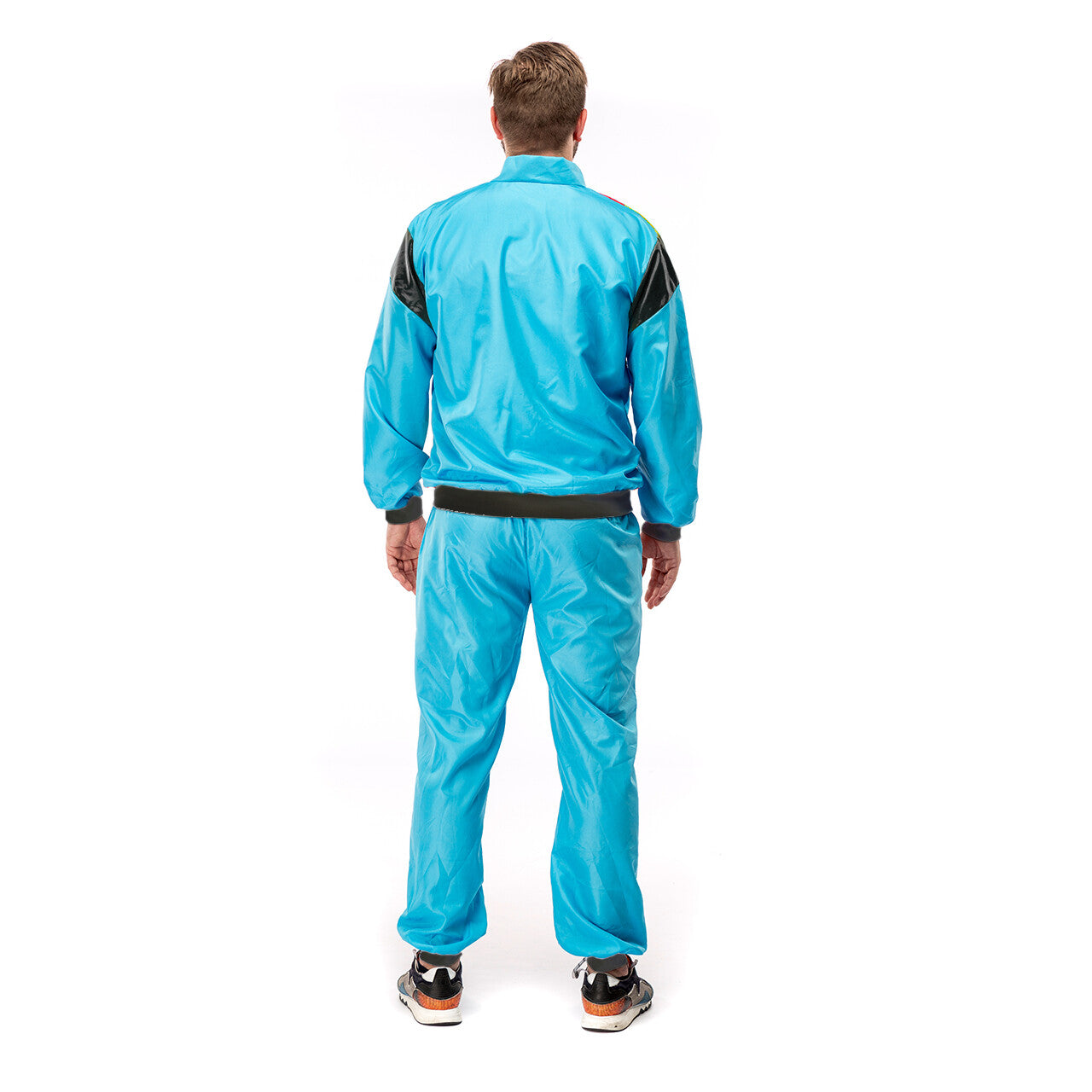 Op deze afbeelding zie je een Kostuums, van het merk Original Replicas. 80s Trainingspak Nasa Carnaval Man Kostuum