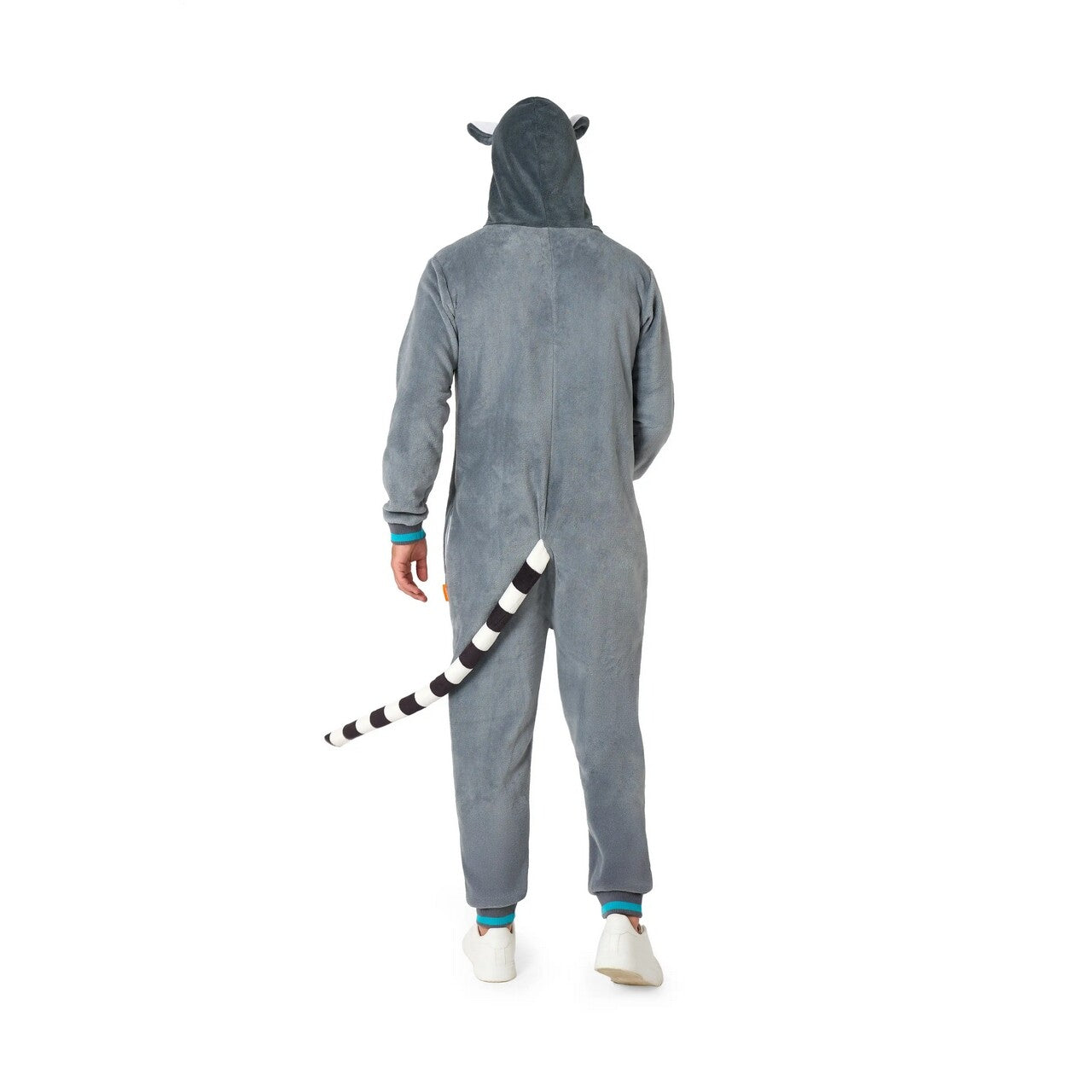 Op deze afbeelding zie je een Kostuums, van het merk Opposuits. Lenny Lemur Onesie Man Kostuum