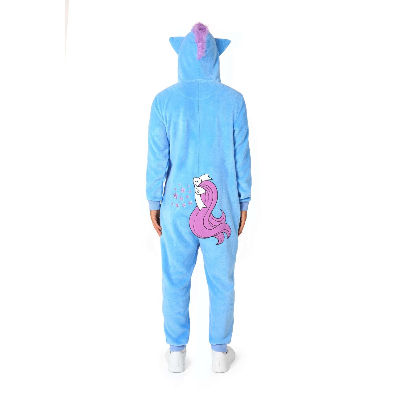 Op deze afbeelding zie je een Kostuums, van het merk Opposuits. My Little Pony™ - Bluebelle Onesie Man Kostuum
