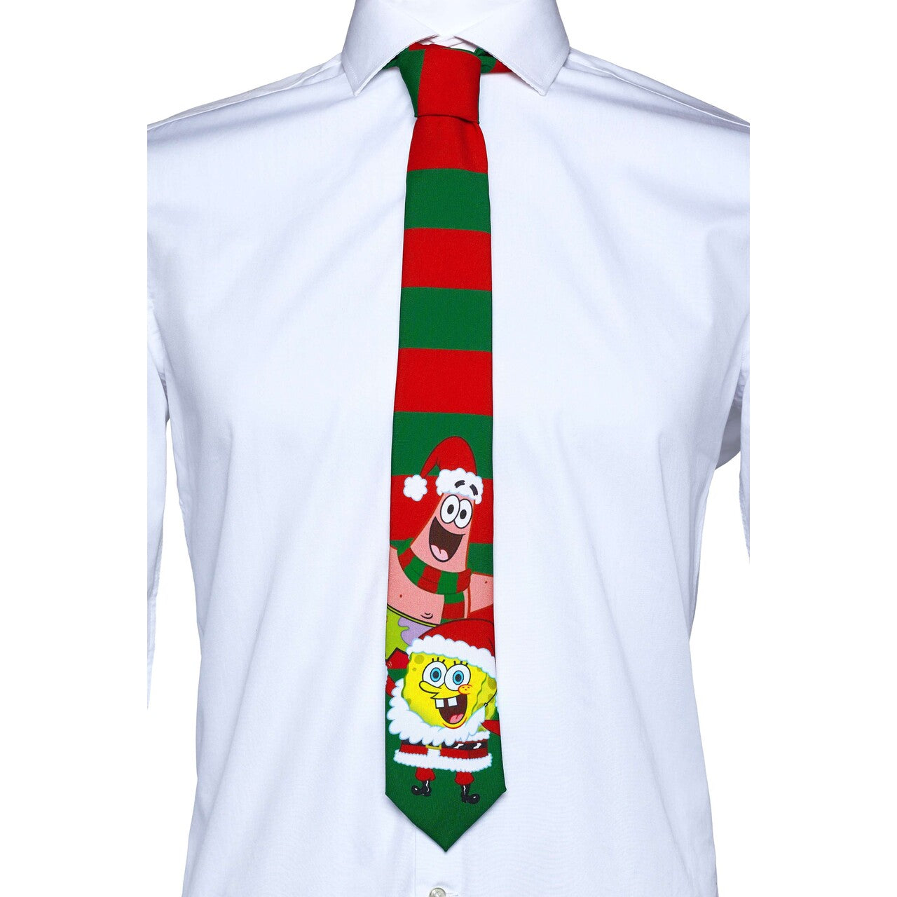 Op deze afbeelding zie je een Accessoires, van het merk Opposuits. Spongebob™ Tie - Christmas