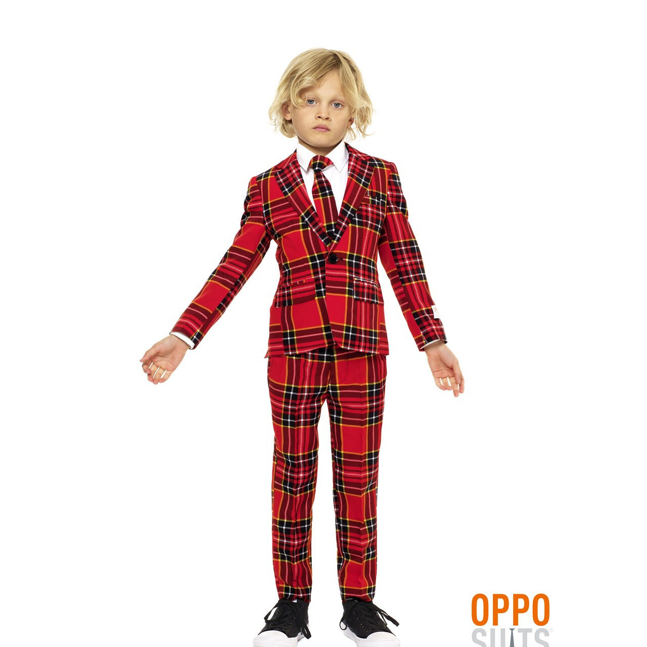 Op deze afbeelding zie je een Kostuums, van het merk Opposuits. The Lumberjack Opposuit Jongen Kostuum