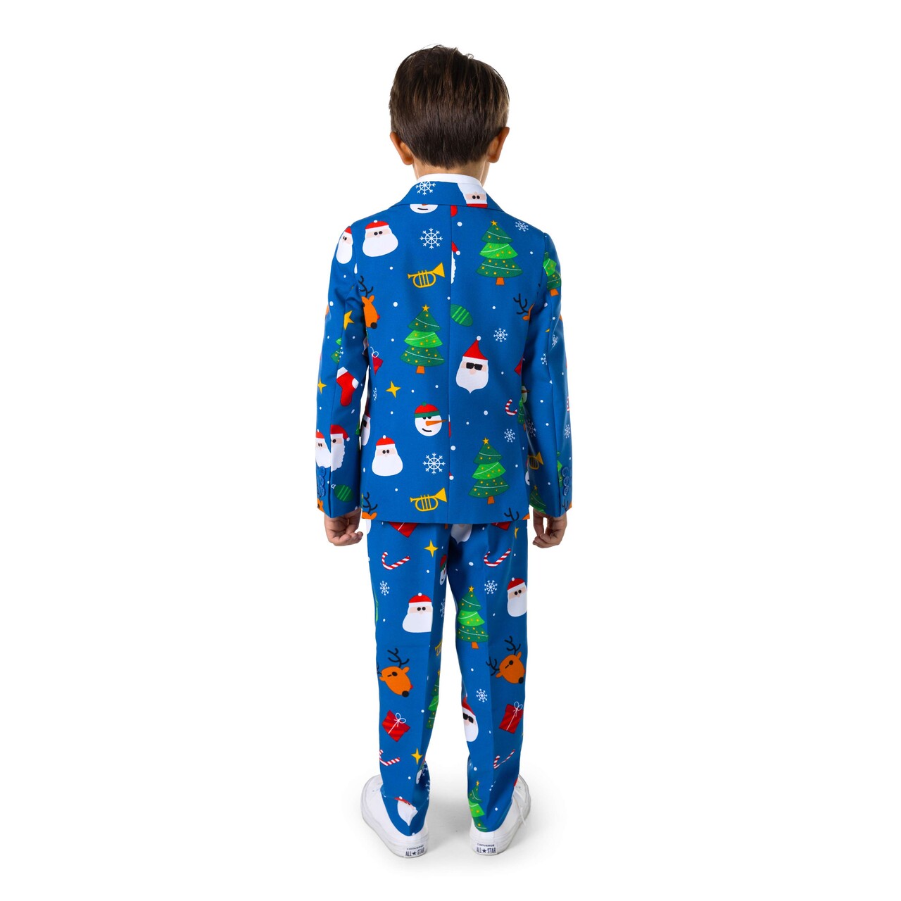 Op deze afbeelding zie je een Kostuums, van het merk Opposuits. Boys Festivity Blue Jongen Kostuum