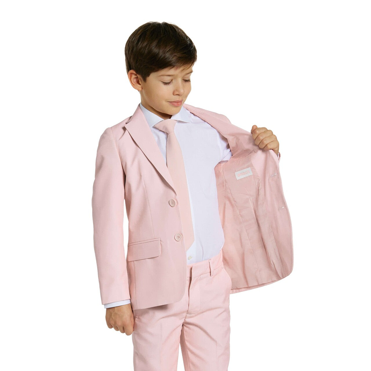 Op deze afbeelding zie je een Kostuums, van het merk Opposuits. Boys Lush Blush Jongen Kostuum