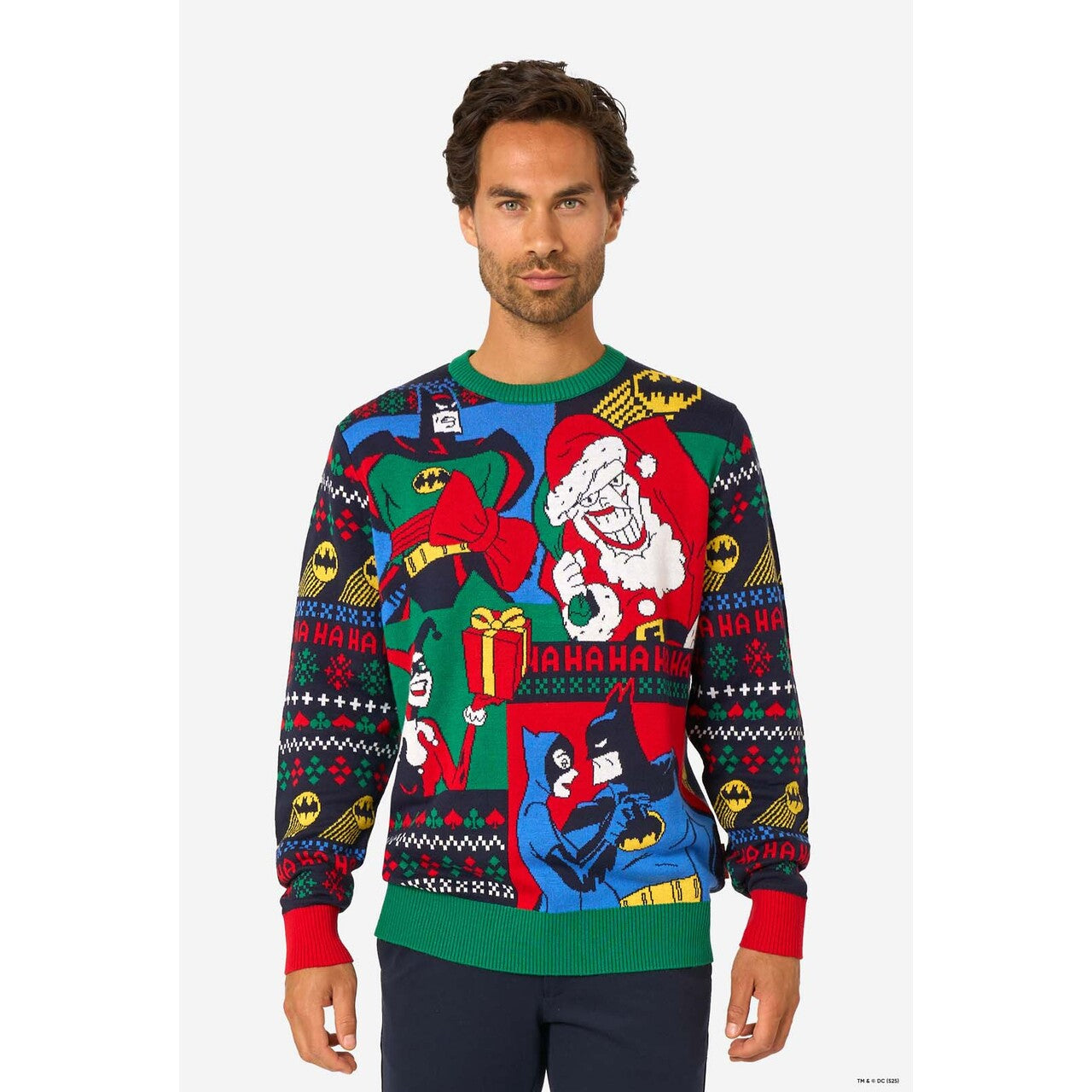 Op deze afbeelding zie je een Kostuums, van het merk Opposuits. Batman™ Christmas Sweater