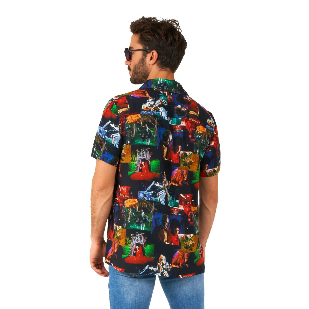Op deze afbeelding zie je een Kostuums, van het merk Opposuits. 90s Beetlejuice Blouse Man