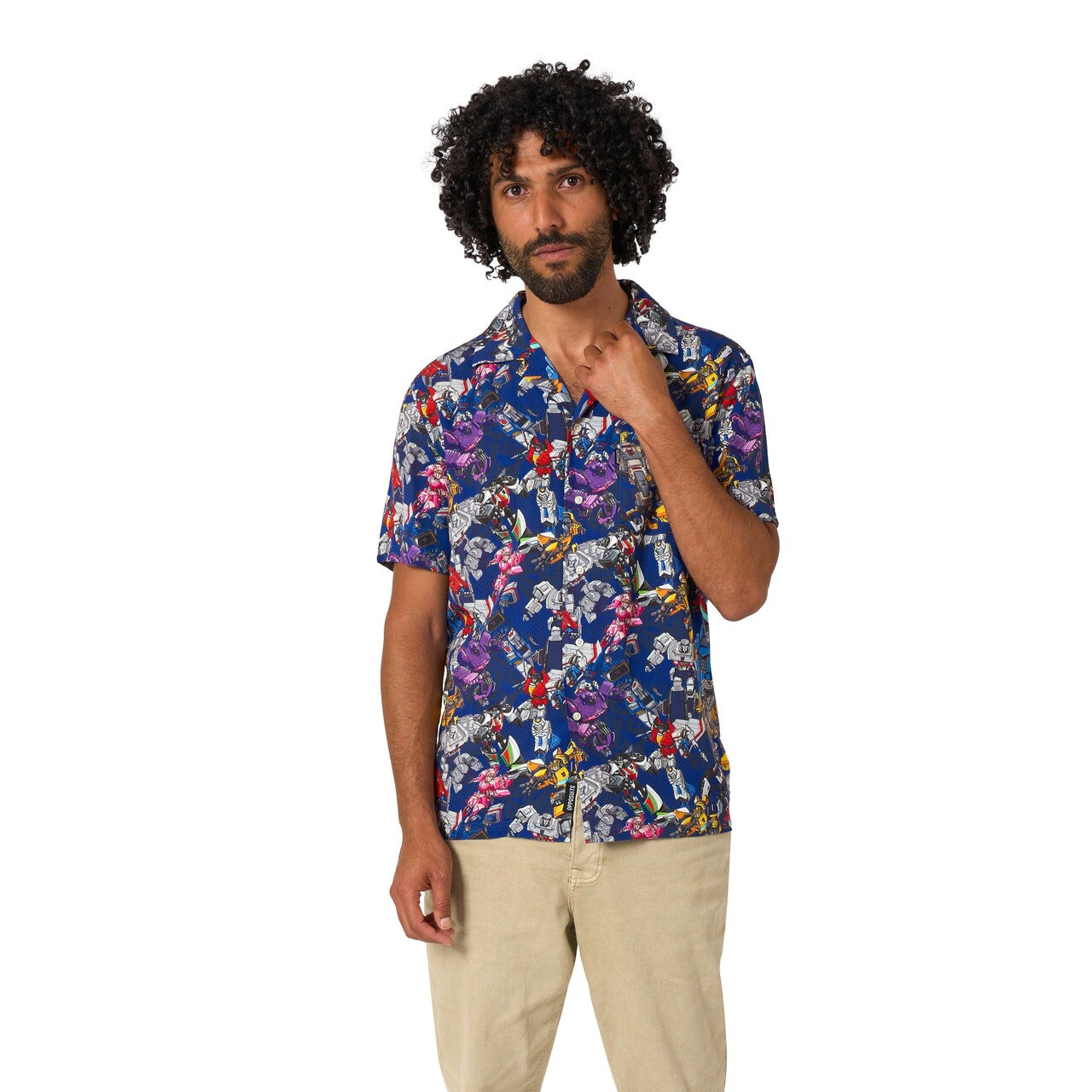 Op deze afbeelding zie je een Kostuums, van het merk Opposuits. Shirt Transformers™ Man