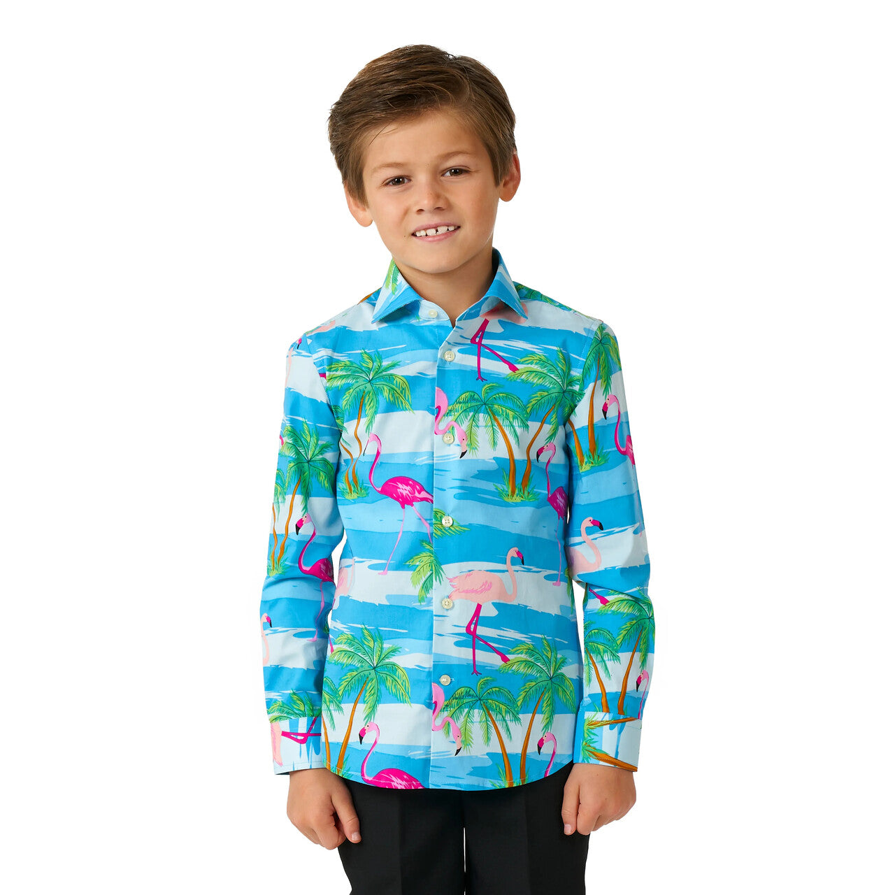 Op deze afbeelding zie je een Kostuums, van het merk Opposuits. Op Een Onbewoond Eiland Vakantie Blouse Jongen