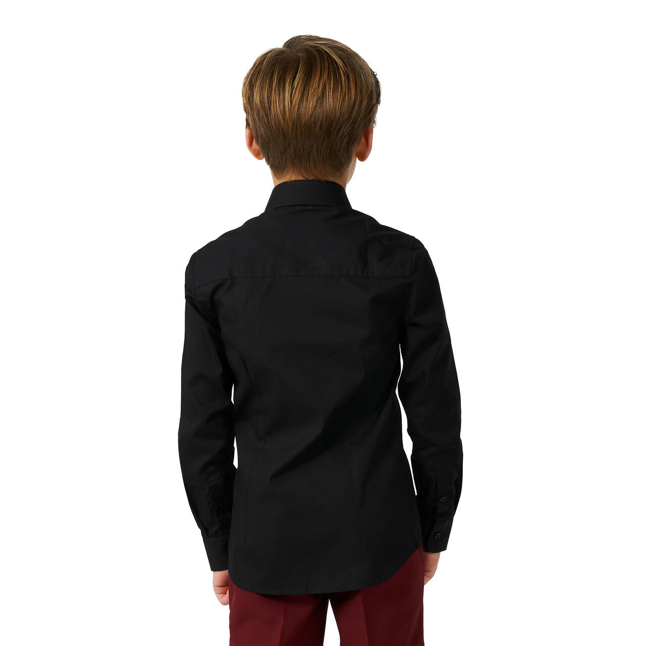 Op deze afbeelding zie je een Kostuums, van het merk Opposuits. Zeer Nette Gelegenheden Blouse Zwart Jongen