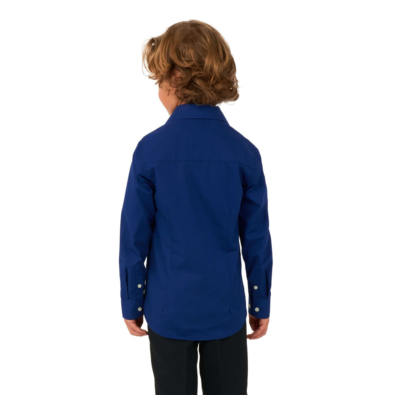 Op deze afbeelding zie je een Kostuums, van het merk Opposuits. Shirt Ls Navy Royale Boys Jongen