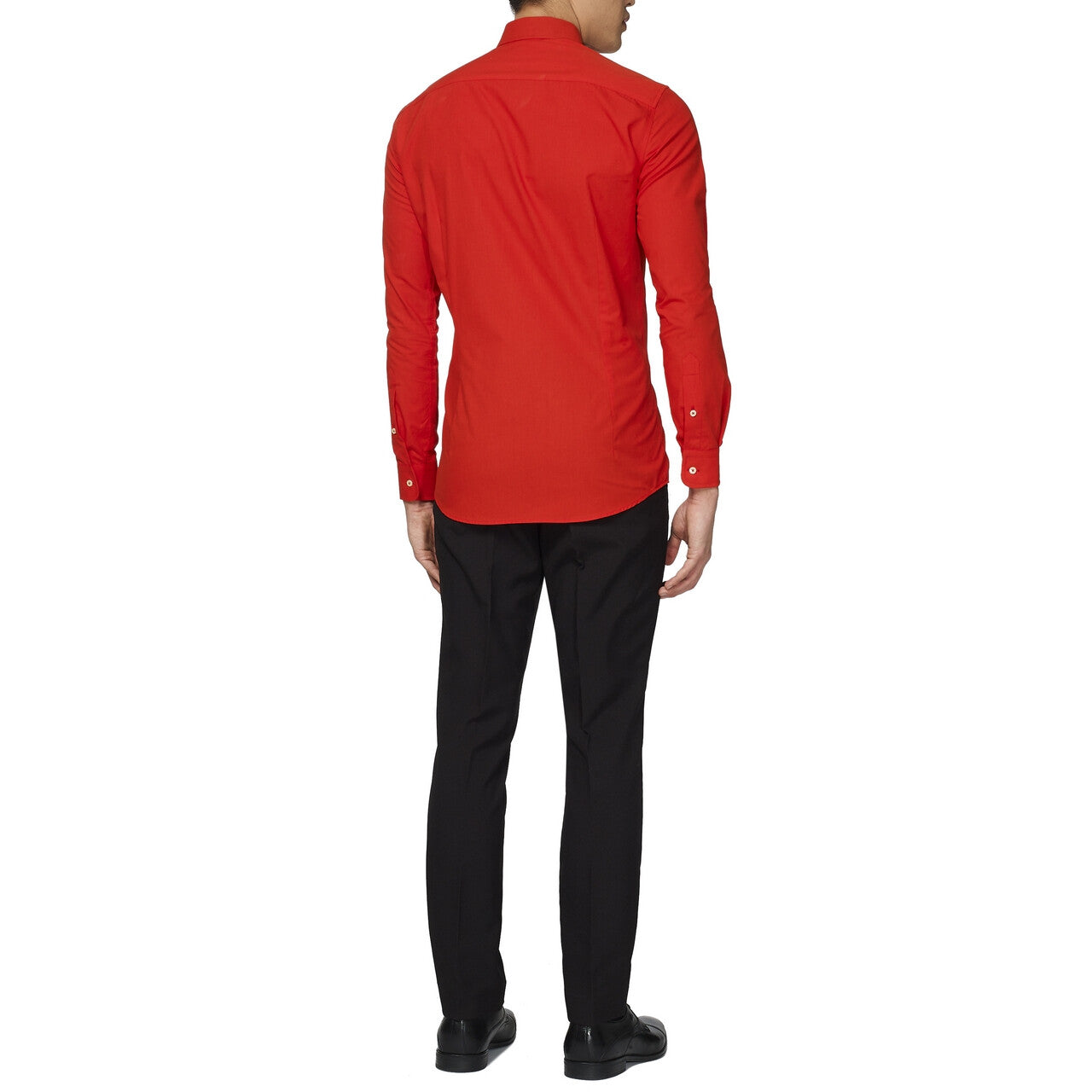 Op deze afbeelding zie je een Kostuums, van het merk Opposuits. Rode Duivel Overhemd Lange Mouwen Man