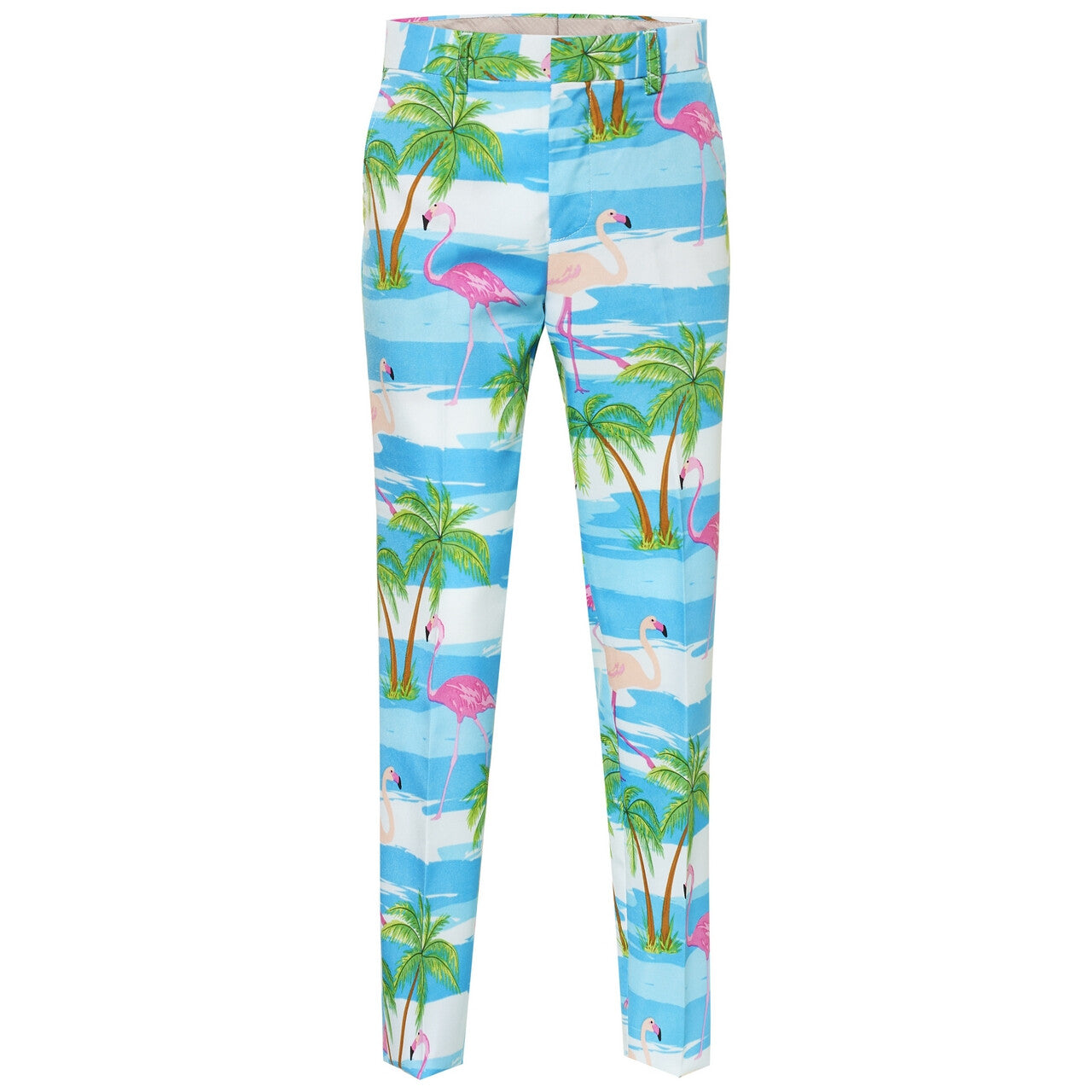 Op deze afbeelding zie je een Kostuums, van het merk Opposuits. Tropisch Flaminguy Tiener Jongen Kostuum