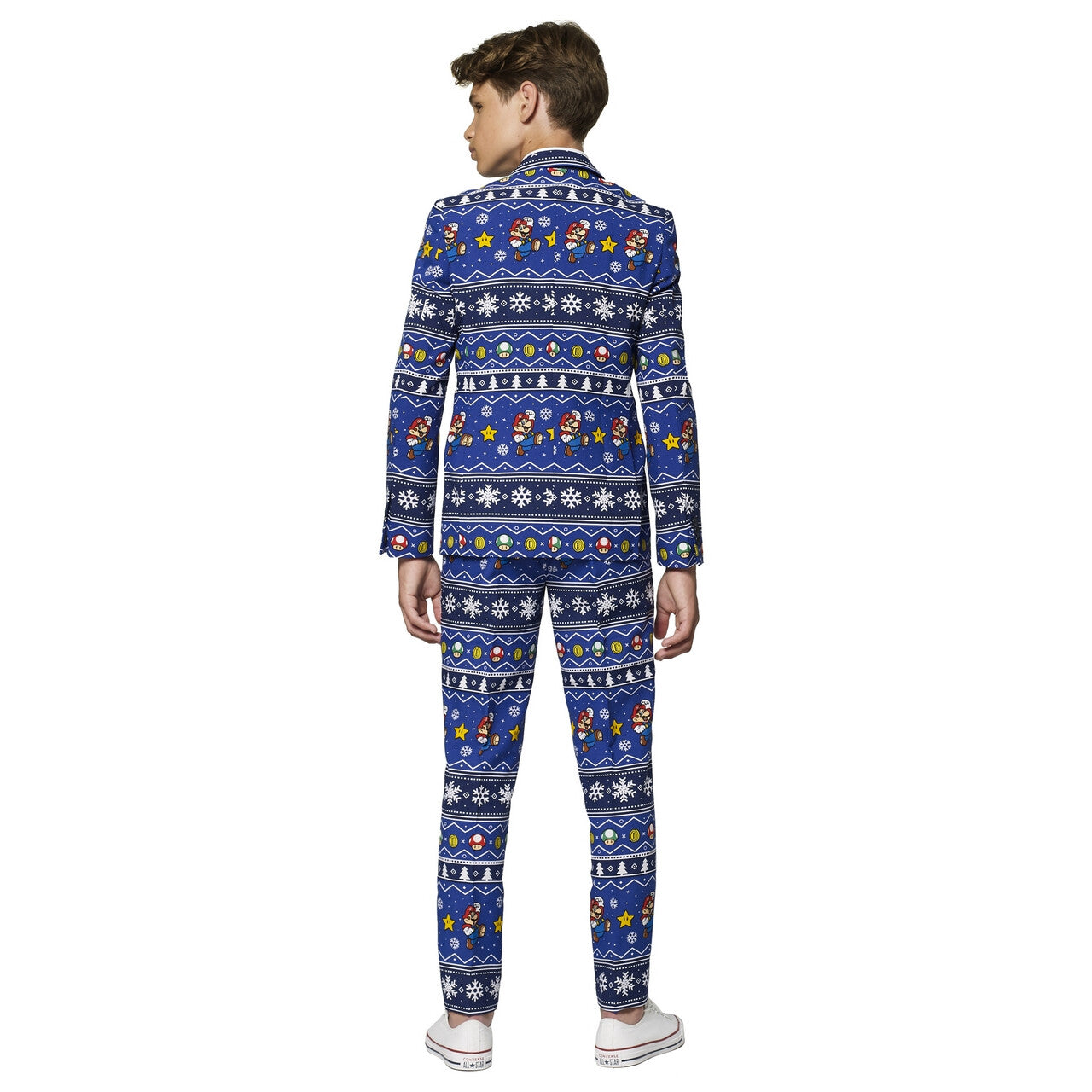 Op deze afbeelding zie je een Kostuums, van het merk Opposuits. Playfull Merry Mario™ Opposuit Jongen Kostuum