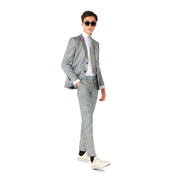Op deze afbeelding zie je een Kostuums, van het merk Opposuits. Teen Boys Dizzy Discocheckers Jongen Kostuum