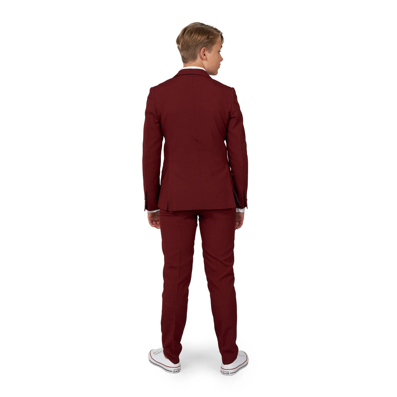 Op deze afbeelding zie je een Kostuums, van het merk Opposuits. Teen Boys Devilish Red Jongen Kostuum