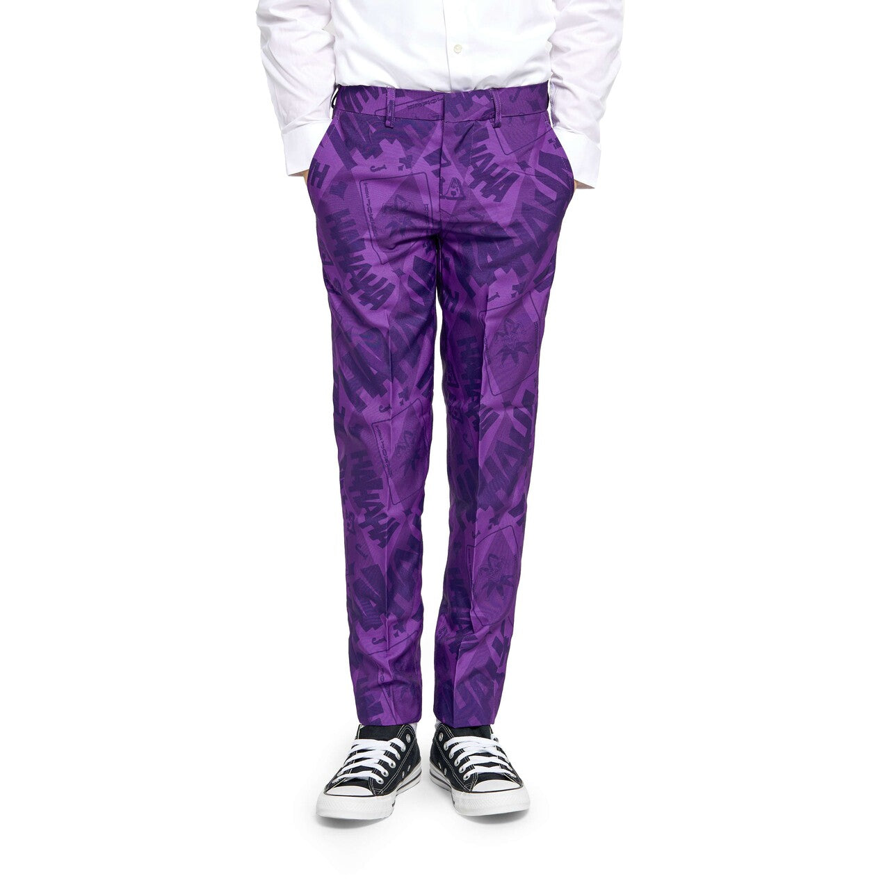 Op deze afbeelding zie je een Kostuums, van het merk Opposuits. Teen Boys The Joker™ Jongen Kostuum