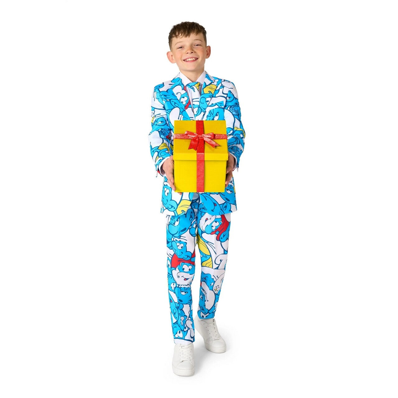 Op deze afbeelding zie je een Kostuums, van het merk Opposuits. The Smurfs Jongen Kostuum