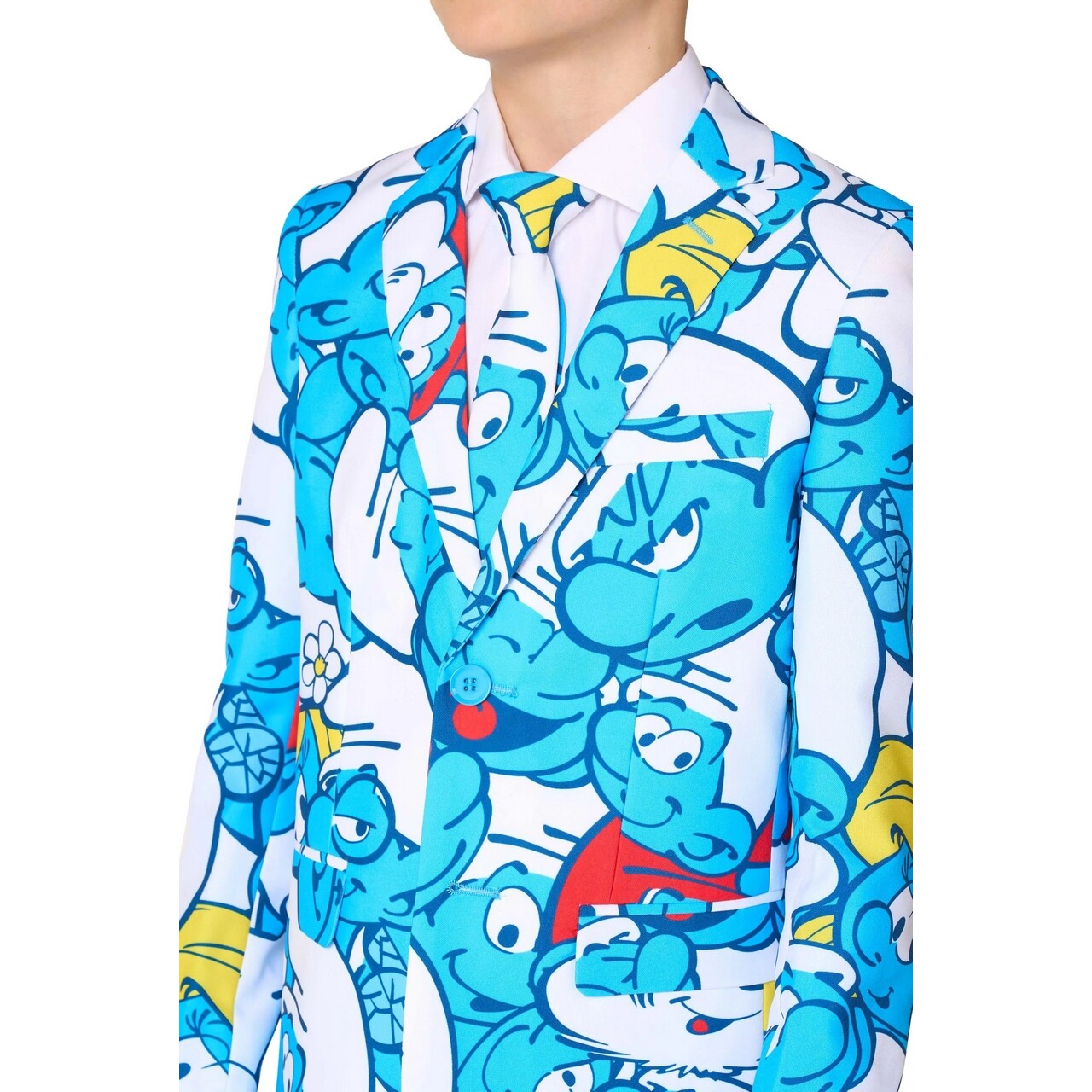 Op deze afbeelding zie je een Kostuums, van het merk Opposuits. The Smurfs Jongen Kostuum
