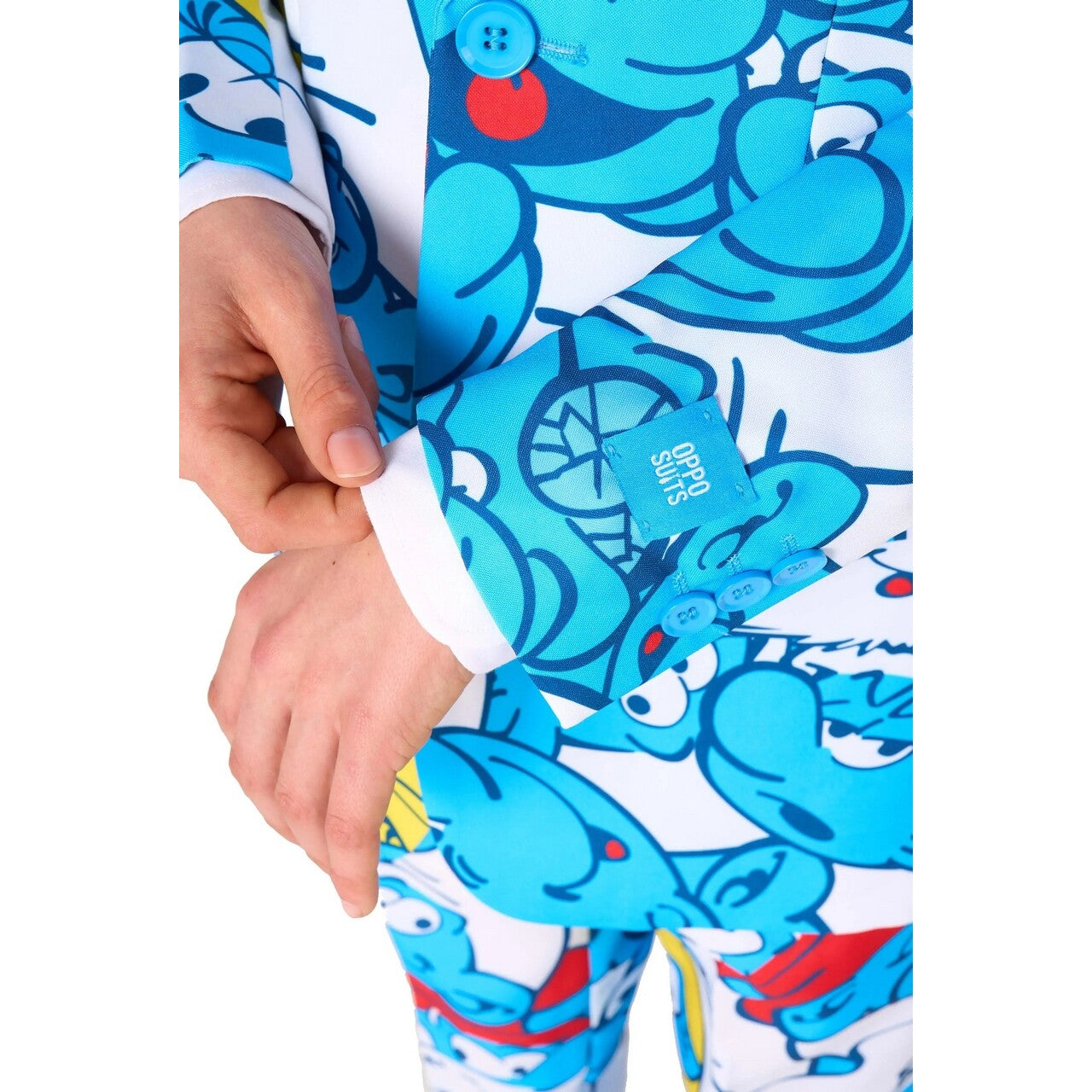 Op deze afbeelding zie je een Kostuums, van het merk Opposuits. The Smurfs Jongen Kostuum