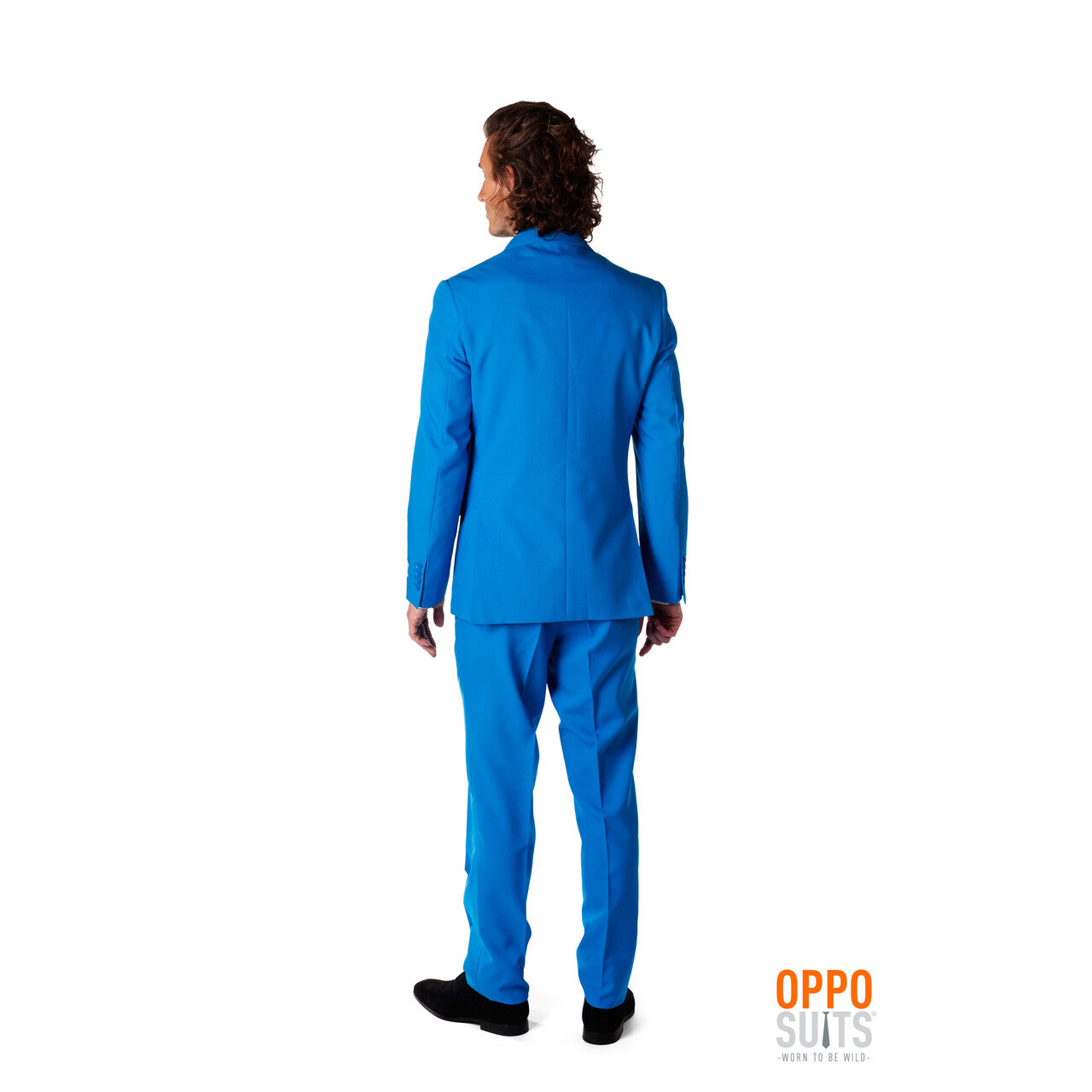 Op deze afbeelding zie je een Kostuums, van het merk Opposuits. Blue Steel Blauw Opposuit Kostuum Man