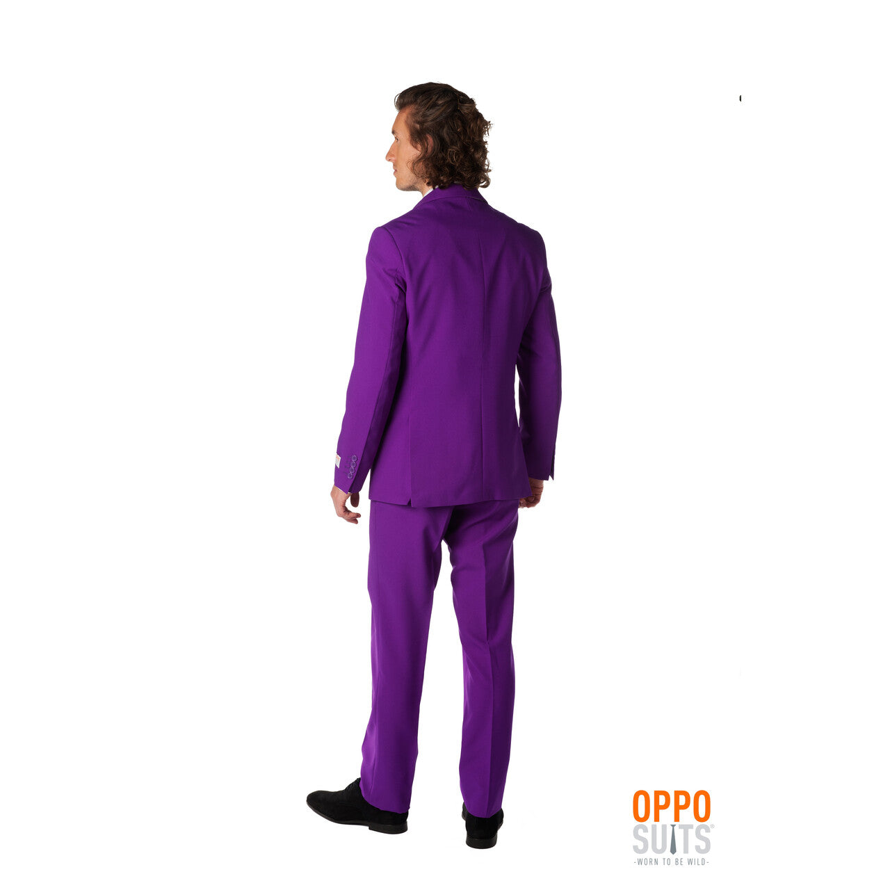 Op deze afbeelding zie je een Kostuums, van het merk Opposuits. Paars Purple Prince Opposuit Kostuum Man