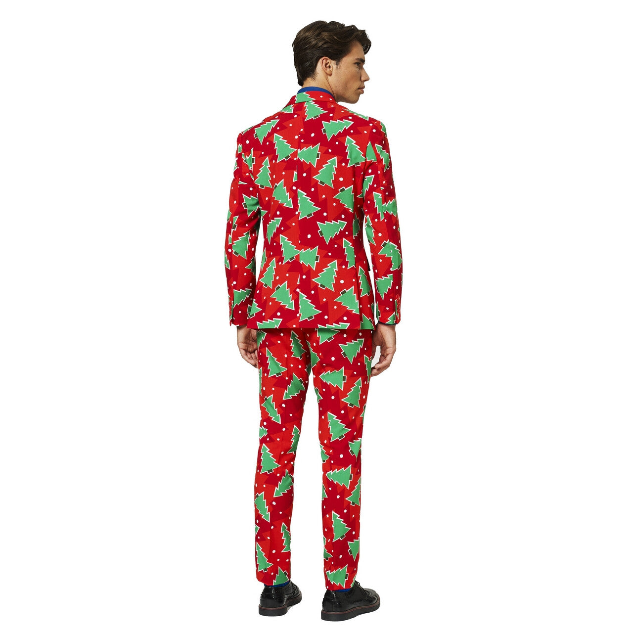 Op deze afbeelding zie je een Kostuums, van het merk Opposuits. Fine Pine Kerstbomen Man Kostuum