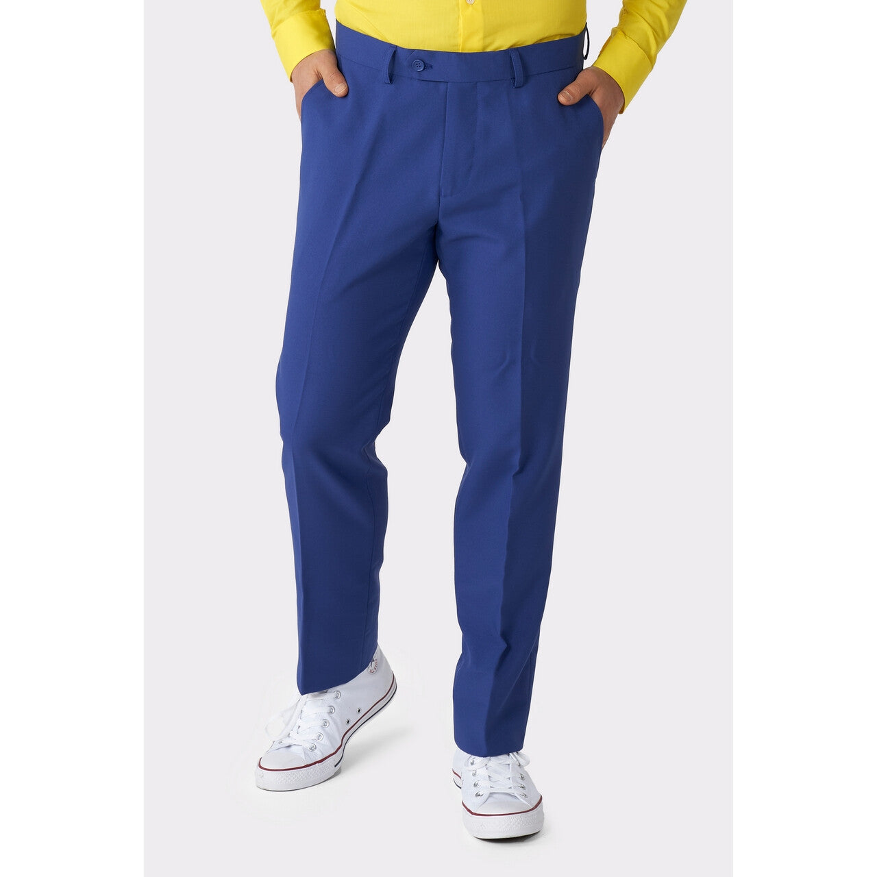 Op deze afbeelding zie je een Kostuums, van het merk Opposuits. 90s Memphis Master Saved By The Bell Opposuit Man Kostuum