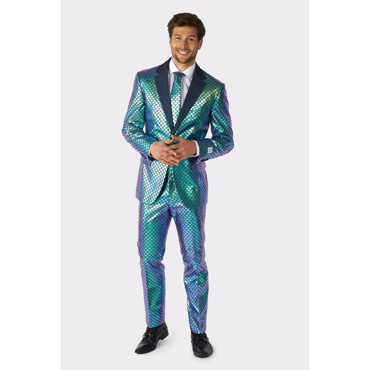 Op deze afbeelding zie je een Kostuums, van het merk Opposuits. Fancy Fish Aquaman Mermaid Opposuit Kostuum