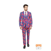 Op deze afbeelding zie je een Kostuums, van het merk Opposuits. Psychedelic The Fresh Prince Opposuit Man Kostuum