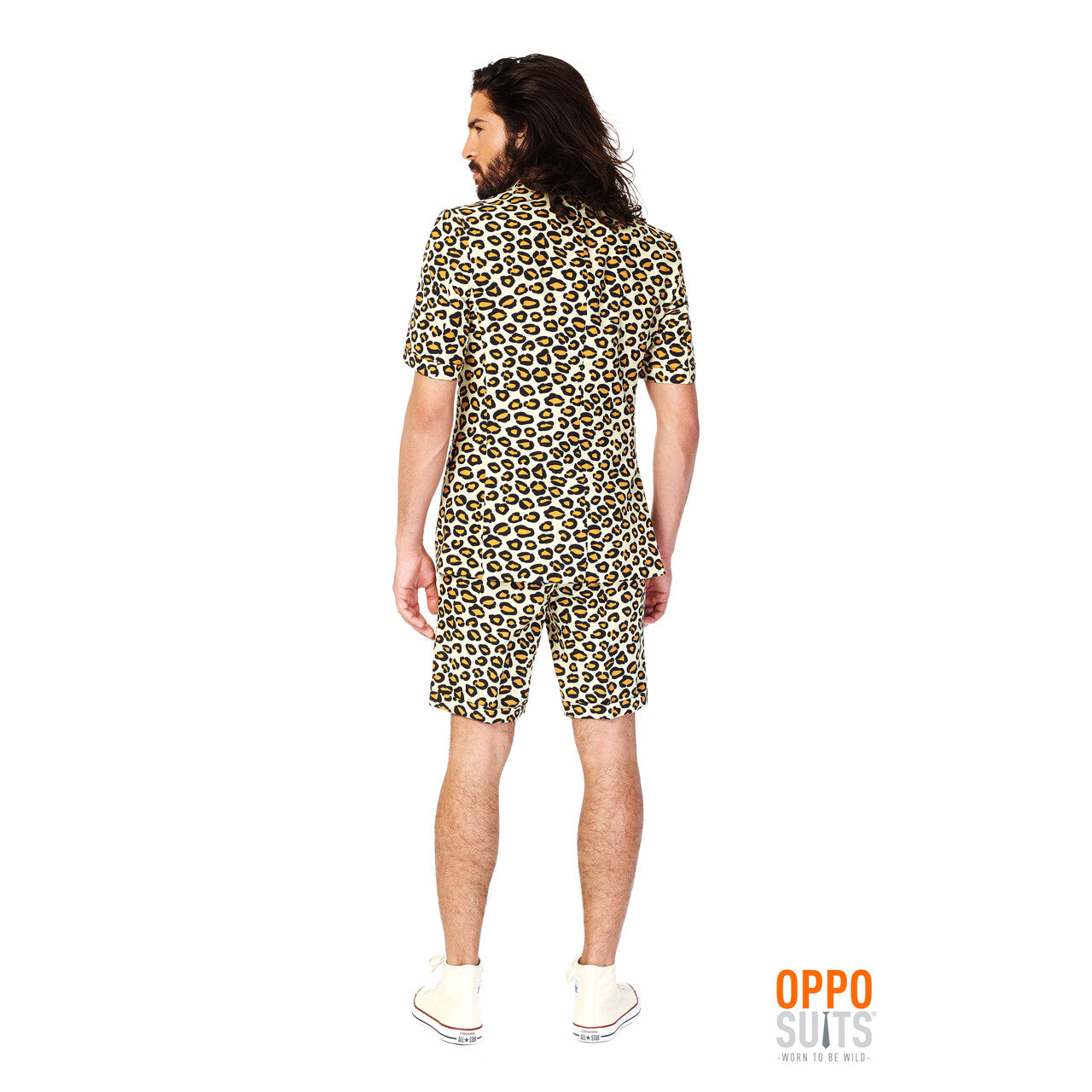 Op deze afbeelding zie je een Kostuums, van het merk Opposuits. Summer Festival Extravagant The Jag Opposuit Kostuum Man