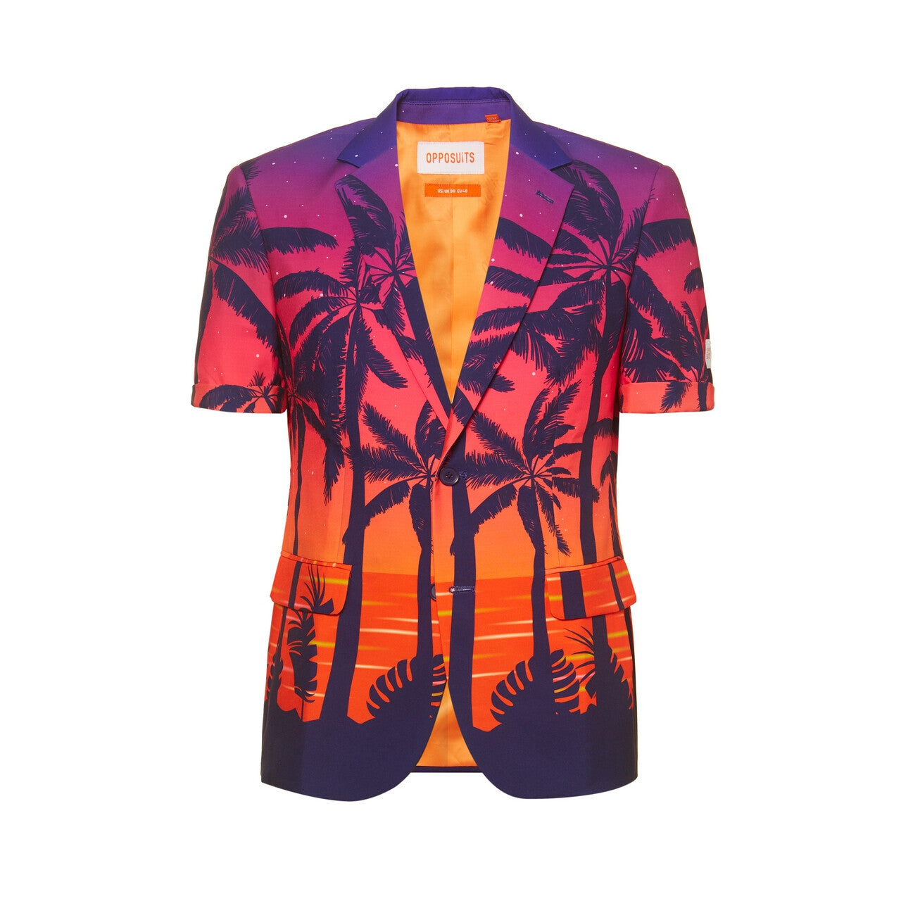 Op deze afbeelding zie je een Kostuums, van het merk Opposuits. Zomer Suave Sunset Short Opposuit Man Kostuum