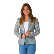 Op deze afbeelding zie je een Kostuums, van het merk Opposuits. Discoballer Daisy Lights Vrouw
