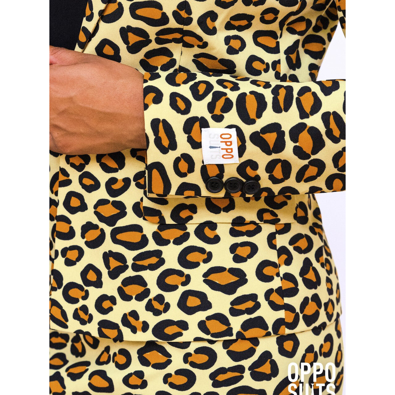 Op deze afbeelding zie je een Kostuums, van het merk Opposuits. Luipaard Lady Jag Opposuit Vrouw Kostuum