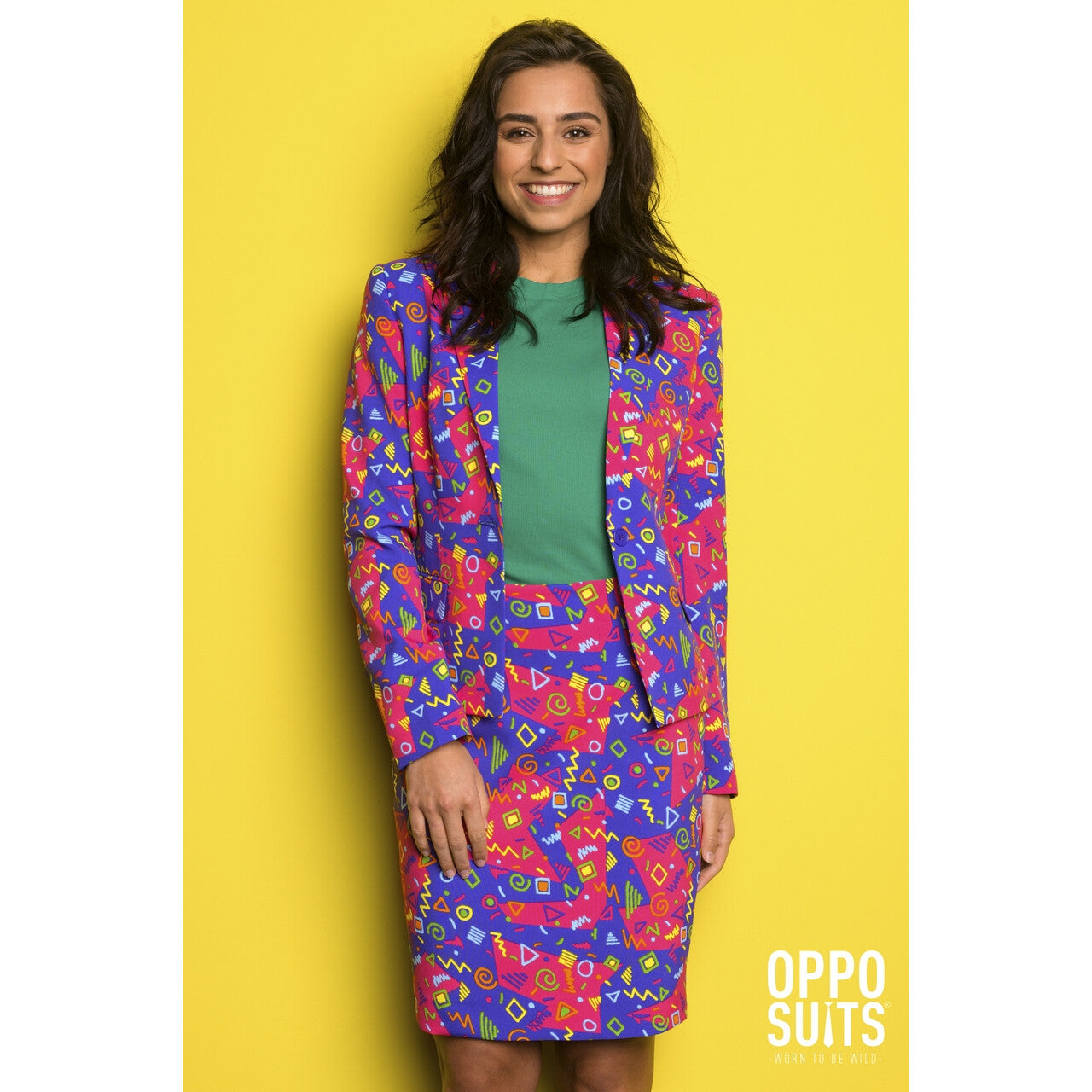 Op deze afbeelding zie je een Kostuums, van het merk Opposuits. The Fresh Princess Vrouw Kostuum
