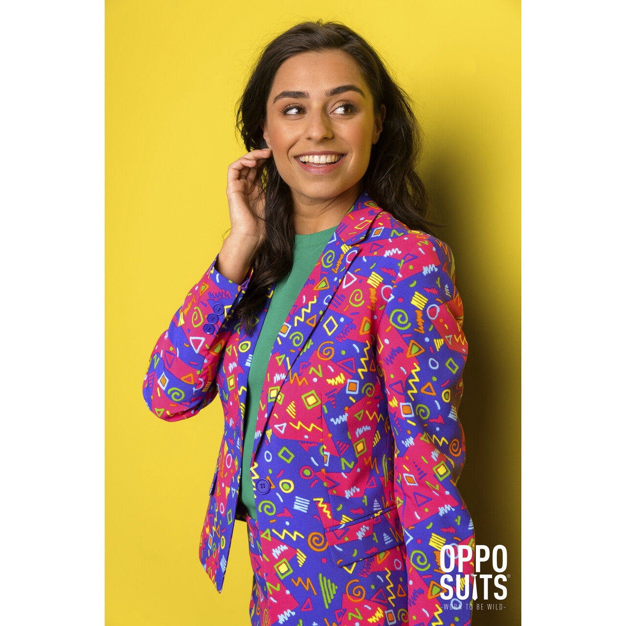 Op deze afbeelding zie je een Kostuums, van het merk Opposuits. The Fresh Princess Vrouw Kostuum
