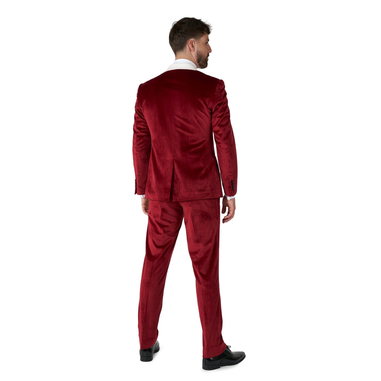Op deze afbeelding zie je een Kostuums, van het merk Opposuits. Rode Velvet Vibes Xmas Opposuit Man Kostuum